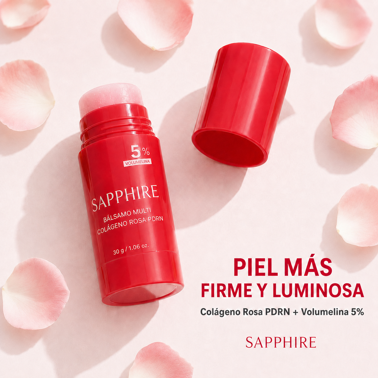 SAPPHIRE - Sérum Facial Hidratante PDRN y Colágeno
