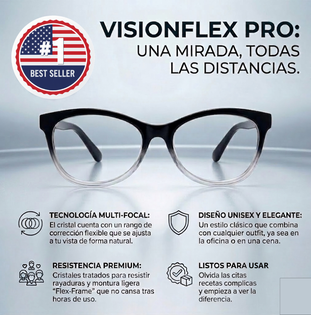VisionFlex Pro - La libertad de ver claro