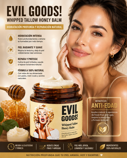 EVIL GOODS™ Original - Nutre, repara y rejuvenece con sebo de res y miel pura