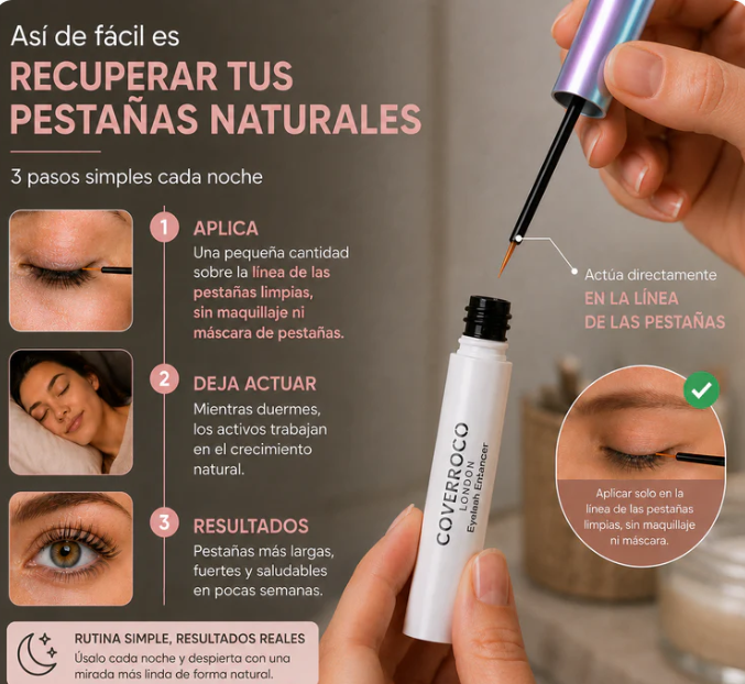 CocoLasher™ - Consigue pestañas más largas, fuertes y abundantes sin maquillaje ni extensiones