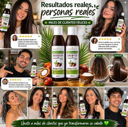 Shampoo Batana Oil 500ml - - El secreto natural para un cabello abundante.