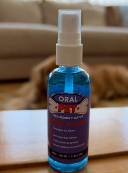 OralPet Mint™  La solución clínica para limpiar los dientes y el aliento de tu mascota