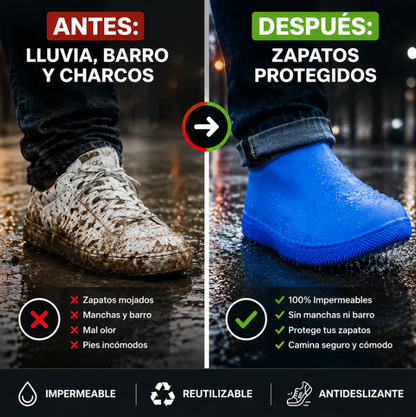 AquaStep® - PACK 2X1 - Mantén tus zapatos secos y limpios incluso bajo la lluvia