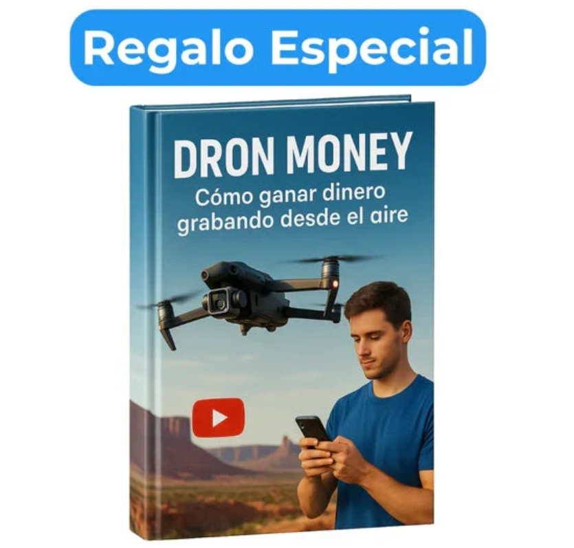 FlyDrone 4 Pro - Dron Con Camara 4k + Ebook de Regalo