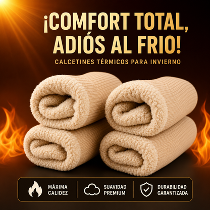 Calcetines Gruesos para Invierno❄️ | Pack x12 Pares