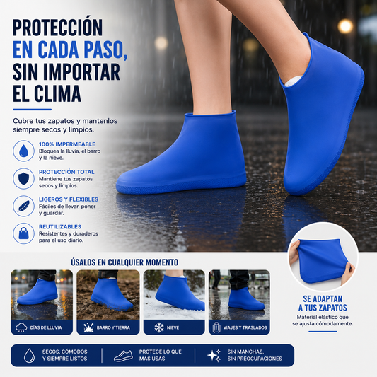 AquaStep® - PACK 2X1 - Mantén tus zapatos secos y limpios incluso bajo la lluvia