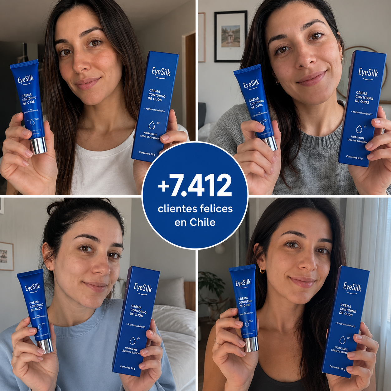 EyeSilk - Elimina bolsas y ojeras en 7 dias
