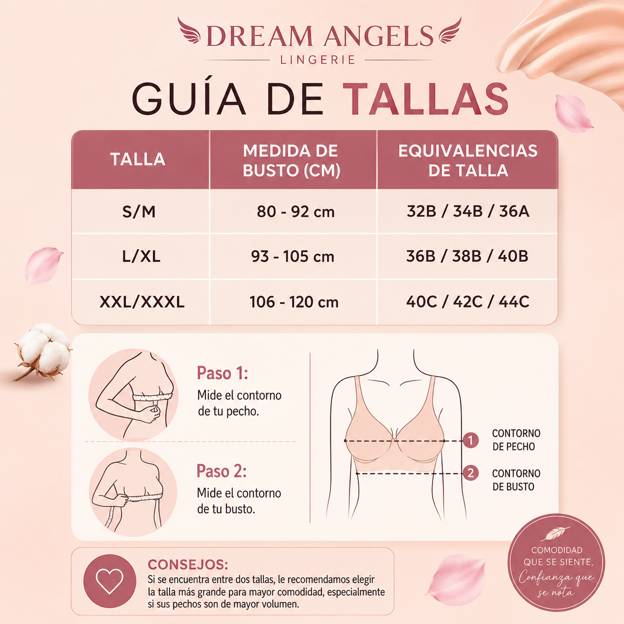Dream Angels™ -  Brasier Premium Sin Aros que Moldea y Realza