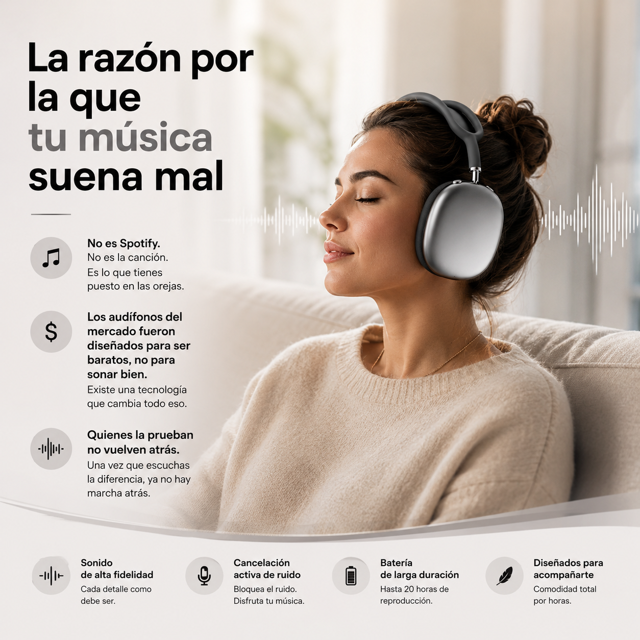 FreeBuds Max®  - Una experiencia sonora remasterizada