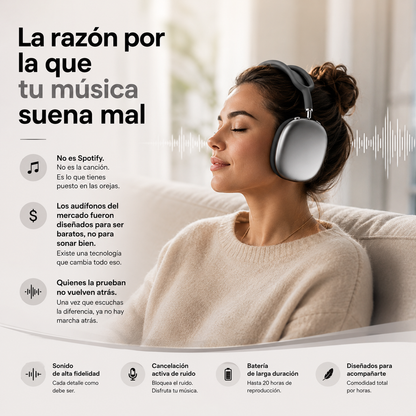 FreeBuds Max®  - Una experiencia sonora remasterizada