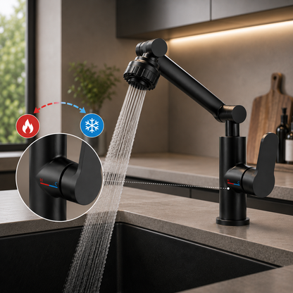 AquaFlex 360° - Grifo con Rotación 360 Multifuncional