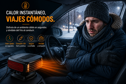 AutoHeat Pro - Climatizador portatil para auto