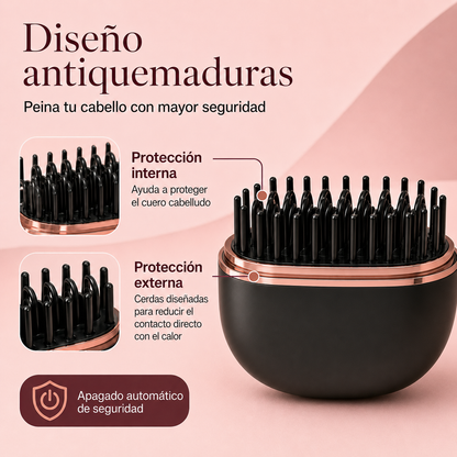 Alisador Inalámbrico LISSAGO™ – Cabello Liso Donde Quieras