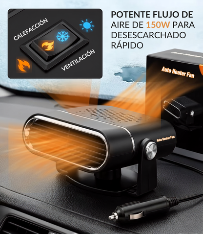 AutoHeat Pro - Climatizador portatil para auto