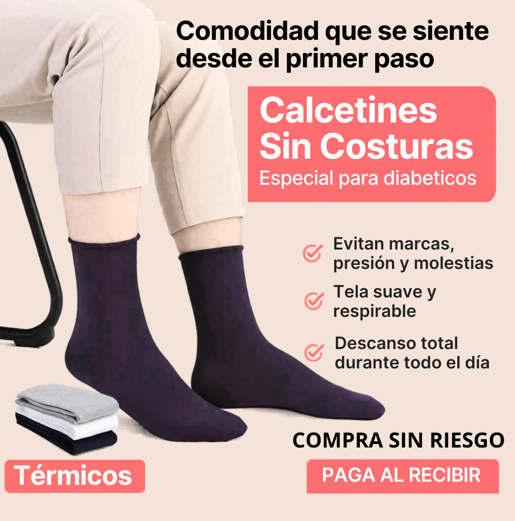 PACK 12 PARES | Calcetines térmicos premium sin costuras - No aprietan, no dejan marcas y mantienen tus pies abrigados