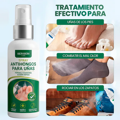 Spray para pies FunjiClean™ -  - ¡Adiós mal olor y Hongos!