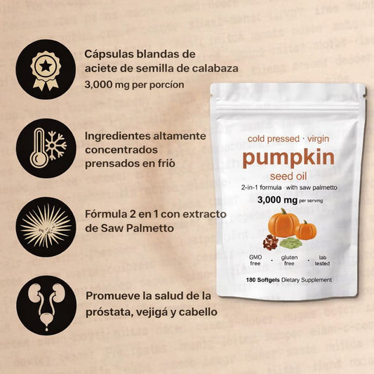 Aceite de calabaza - Pumpkin Seed oil