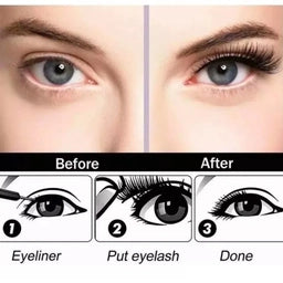 LashNetic - Kit Pestañas naturales magneticas Reutilizables