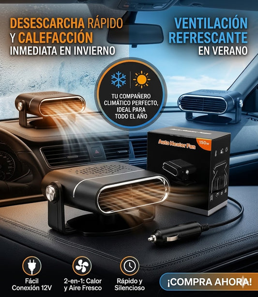 AutoHeat Pro - Climatizador portatil para auto